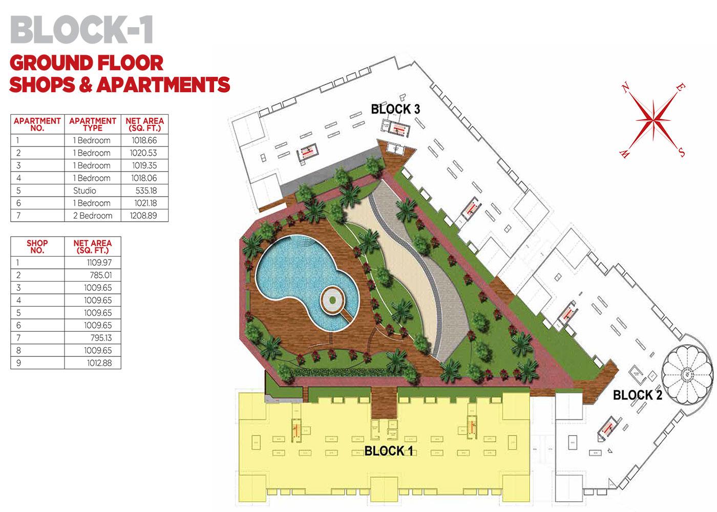 resortz by danube floor plans
